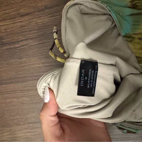 Indah Kiki Mini Skirt in Atlantis - Picture 3 of 4